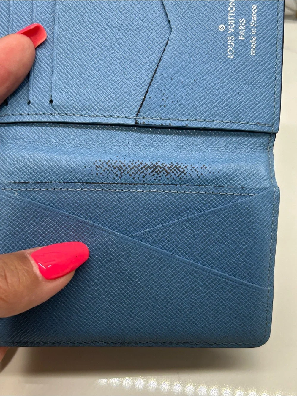 Louis Vuitton Blue pocket organizer